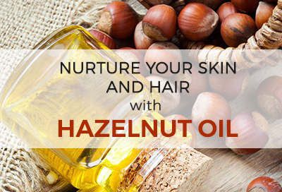 Skin and Hair care with Hazelnut Oil